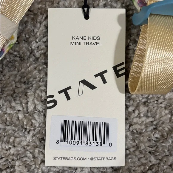 NWT State Kane Kids Mini Backpack in Painterly Animal